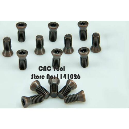 New Real Parafusos Screws Torx Screws M2 M2.5 M3 M3.5 M4 Blade Cutter Bar Head Screw Cnc Milling Insert Tool Rod