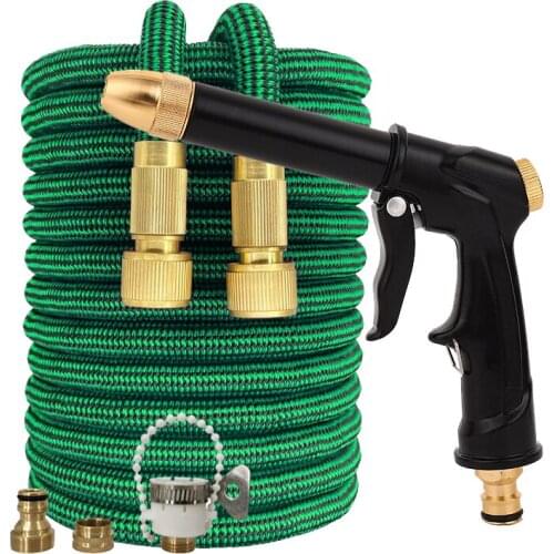 Best Selling Garden Hose Flexible Hose Garden Watering Pipe Double Latex High Pressure Car Wash Hose Gardens Supplies Irrigation