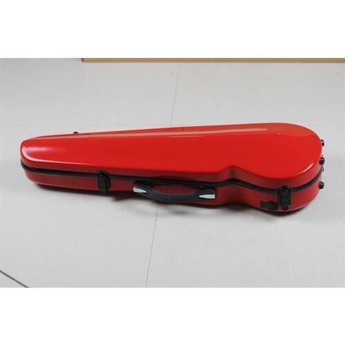 New High Quality Violin Fiddle 4/4 Full Size RED Fiber Glass Case Bag With Bow Holders & Straps Parts Accessories