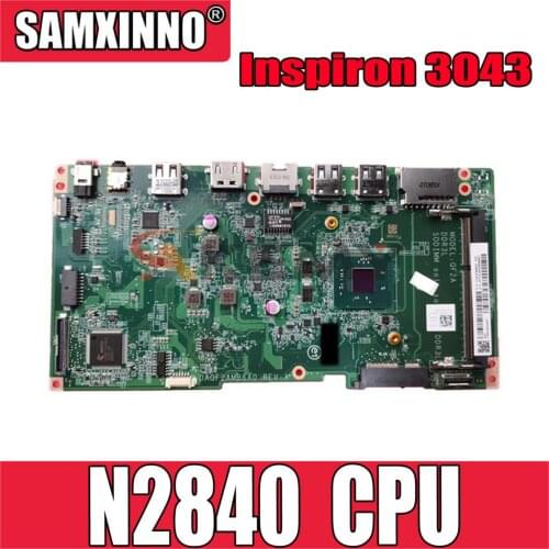 Original Laptop motherboard For DELL Inspiron 3043 Celeron N2840 Mainboard CN-08TF4X 08TF4X DAQF2AMB6A0 SR1YJ CPU