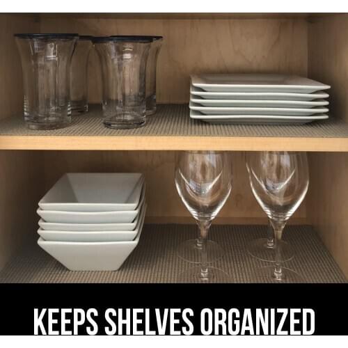 Original Drawer and Shelf Liner, Non Adhesive Roll, Durable and Strong, for Drawers, Shelves, Cabinets, Storage Kitchen and Desk