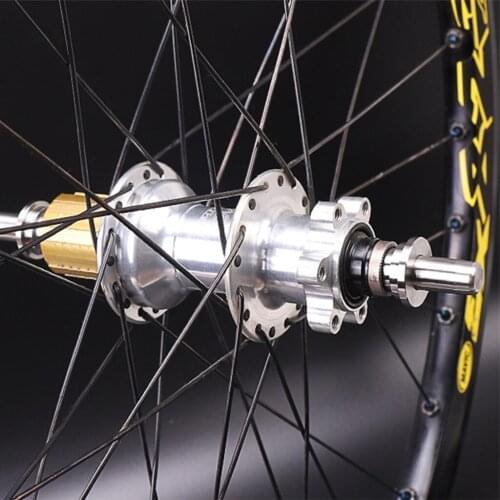 Bike Wheel Truing Stand Adapter Thru-Axle Hub Tool for 12/15/20mm Axles