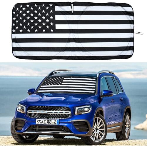 For Mercedes benz car shade logo emblem windshield sunshade auto window sun visor sunshine cover protector sunlight blind block
