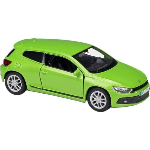 WELLY 1:36 Volkswagen Scirocco Alloy Luxury Vehicle Diecast Pull Back Cars Model Toy Collection Xmas Gift