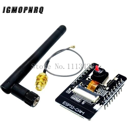 ESP32-CAM ESP-32S WiFi Module ESP32 serial to WiFi ESP32 CAM Development Board 5V Bluetooth with OV2640 Camera Module