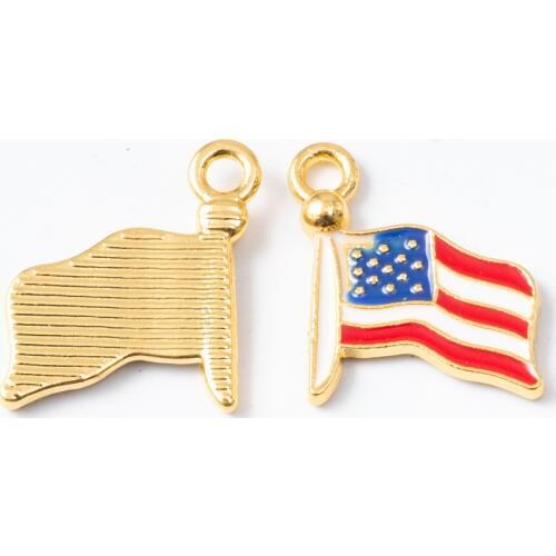 YEPENGFEI 30 PCS banner Charms Alloy jewelry Pendants for Jewelry Making DIY Handmade Craft Accessories js2189