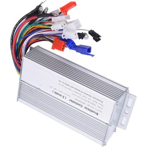 48/60/64V 1000W-1500W Electric Bicycle Brushless Motor Speed Controller 12 Tube E-bike Electric Scooter Square Controller