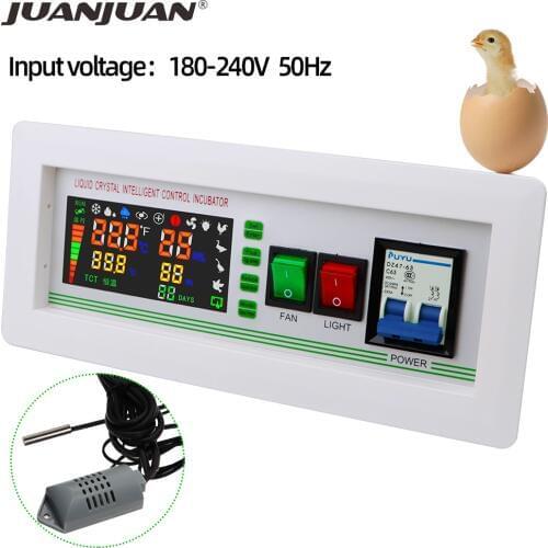 XM-18SD Multifunction Incubator Controller Automatic Temperature Humidity Controller For Chicken Duck Goose Egg Hatching 30% off