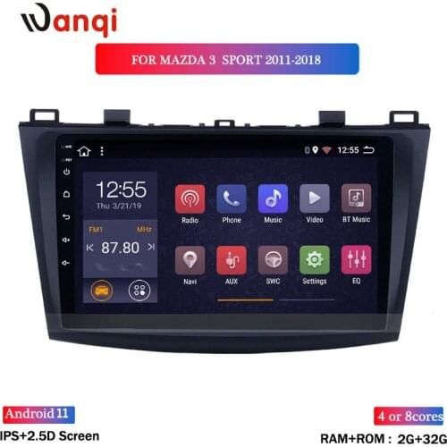 2G+32G 9" Android 8.1car dvd For Mazda 3 SPORT 2011-2018 radio multimedia player stereo gps navigation