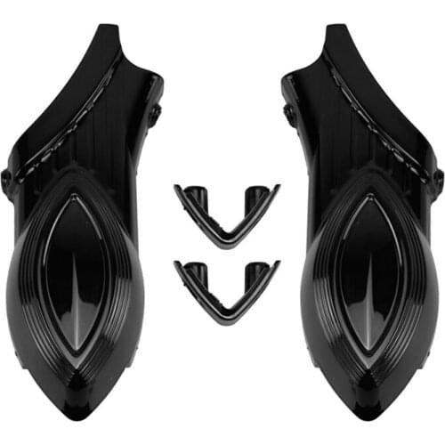 DHBH-2Pcs Motorcycle Black Rear Swingarm Trailing Caps Axle Nut Covers Cap ABS Plastic for Indian Scout 2015-2016 Models