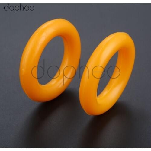 Dophee 2pcs Bobbin winder rubber ring for Computer Flat Car for Brother, Pfaff, Juki, Siruba, Singer, Jack