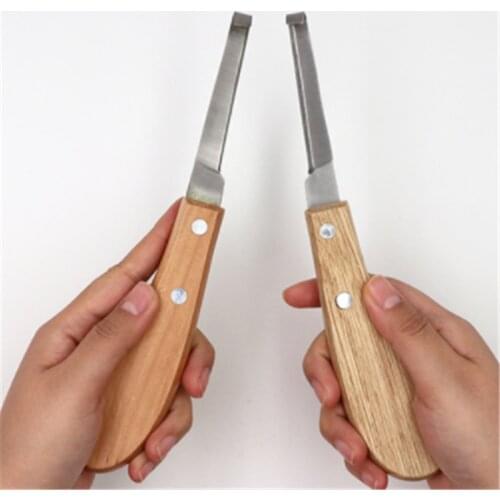 Farm Cattle Horse Hoof Knife Shears Right Handed Double Edge Veterinary Sheep Goat Pig Castration Animal Foot Pruning Tools