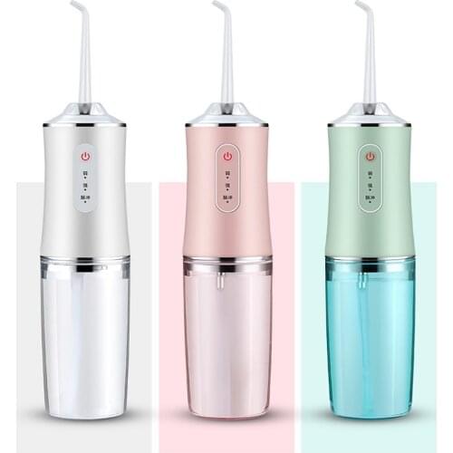 Xiaomi Oral Irrigator USB Rechargeable Water Floss Portable Dental Water Flosser Jet 240ml Irrigator Dental Teeth Cleaner+4 Jet