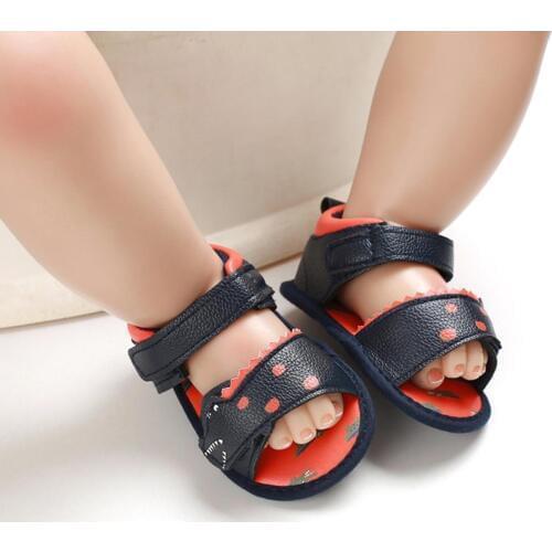 Summer Baby Boys Girls Cartoon Animal Soft Sandals Toddler Baby Shoes