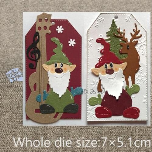 New Design Craft Metal Cutting Die die cuts Santa Claus gnome decoration scrapbook Album Paper Card Craft Embossing die cuts
