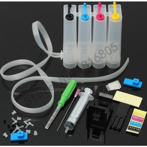 Continuous Ink System for Canon PG210 PG-210 PG-210XL CL211 for PIXMA MX320 MX330 MX340 MX360 MX410 MX420 IP2702 Printer DIY Kit