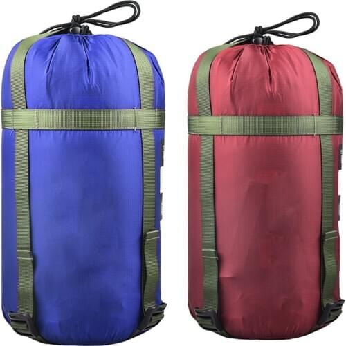 Outdoor Sleeping Bag Compression Sack Clothing Sundries Drawstring Storage Pouch Camping Equipment