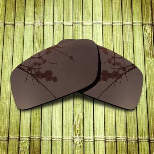 Polarized Replacement Lense For-Oakley Twitch Sunglasses Frame True Color Mirrored Coating - Brown Options