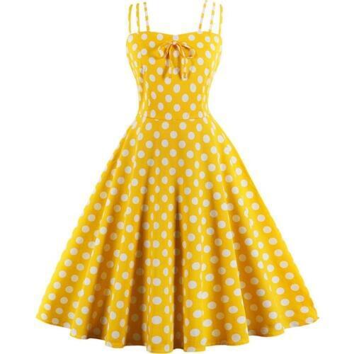Rorolbrdat Summer Polka Dot Dresses