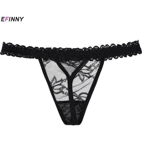 Sexy Lace Transparent Thongs Briefs For Womens Underwear Panties For Women Thongs G-string Hot Sale knickers 5 Colors S1