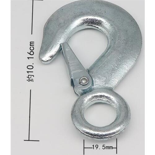 Bundled With Tensioner Double-row Hook S Hook Hook Trailer With Rope Hook Self-locking Lifting Sling Hook