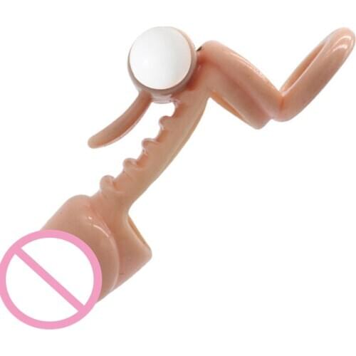 Delay Ejaculation Condom Vibration Cock Rings Sex Toys for Men Penis Extender