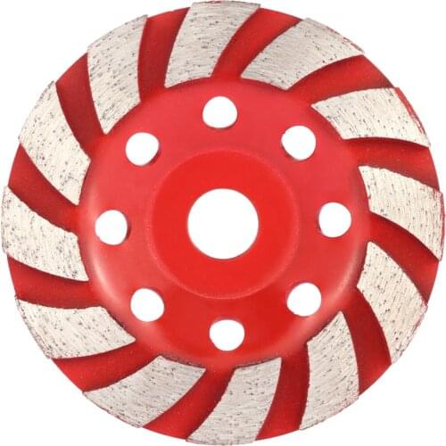 100mm 4" Diamond Segment Grinding Wheel Disc Bowl Shape Grinder Cup Concrete Granite Masonry Stone Ceramics Terrazzo Marble
