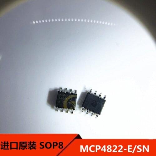 MCP4822-E/SN patch SOP8 dual voltage output digital-to-analog converter original products