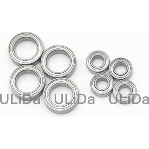 8PCS Ball Bearings Set 4x8x3 8x12x3.5 For WLtoys 1/18 A949 A959 A969 A979 A959-B