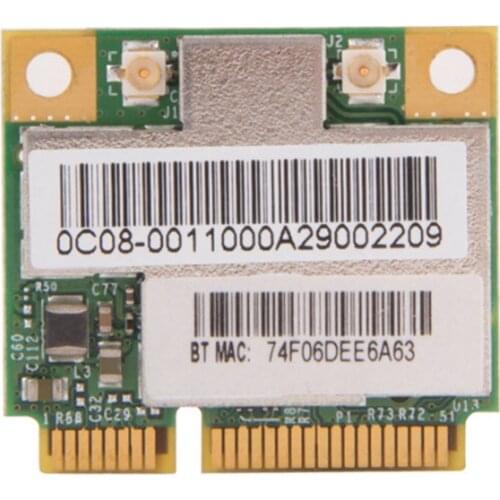 Broadcom BCM43225HMB BCM43225 half Mini PCI-E wifi Bluetooth3.0 Wireless Card for ACER 4750G 5750G 4352G Support MAC systems
