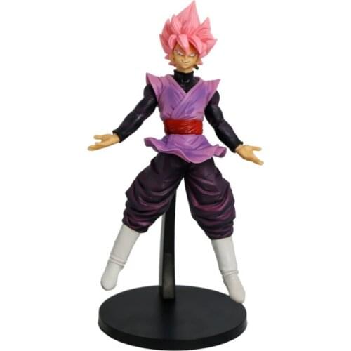 Dragon Ball Anime Figures Burst Fierce Battle Generation 2 Peach Black 18Cm Handmade Doll Decoration Model Childrens Toys