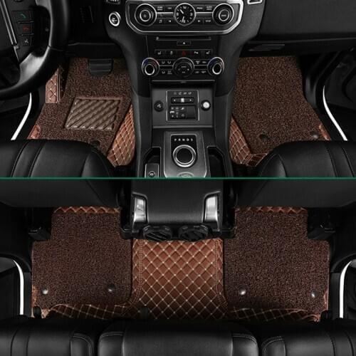 Good quality! Custom special car floor mats for Mercedes Benz AMG GLA35 45 2021 durable double layers car carpets for GLA35 2020