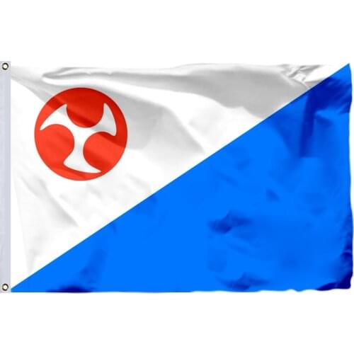 South Korea Jejudo Flag 150X90cm (3x5FT) 120g 100D Polyester Double Stitched High Quality Banner Ensign Free Shipping