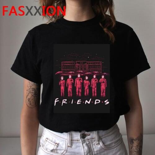 La Casa De Papel Money Heist the House of Paper Bella Ciao t shirt women casual harajuku kawaii graphic tees women summer top
