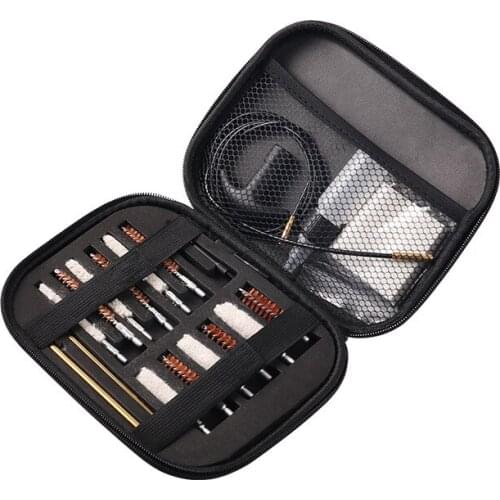16Pcs Extension bar Cleaning Brush Tool Universal Hunter Maintenance Cleaning Kit Brush Set For Shot gun Cleaning Brush Tool kit