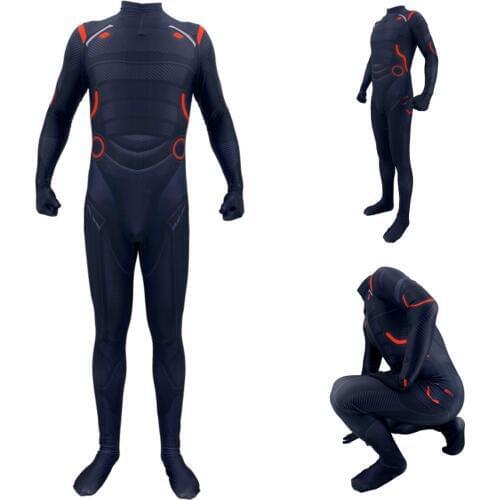 2020 New Game Omega Cosplay Costume Oblivion Link Zentai Bodysuit Suit Jumpsuits Led Mask Kids Halloween Costumes for Adult