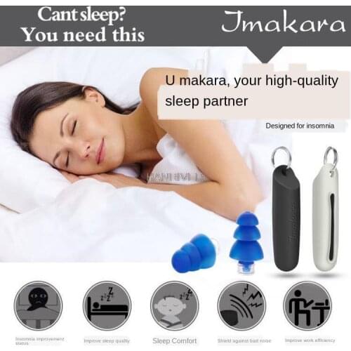 New Ear Plug Soundproof Sleep Working Student Dormitory Noisy Mute Gadgets Sleep Noise Reduction