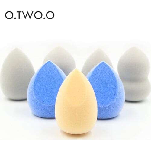 O.two.o Makeup Sponge 4 Design Smooth Velvet Beauty Puff Microfiber Fluff Soft Non-latex Make Up Sponges Cosmetic Kit Maquiagem