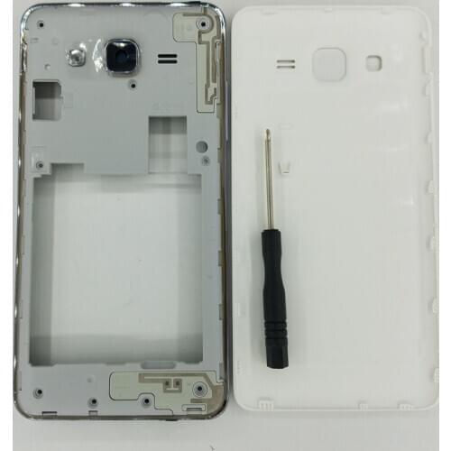 For Samsung Galaxy On 5 SM-G550T G550 G550T Original Phone New Housing Center Middle Frame With Back Panel Battery Cover Door