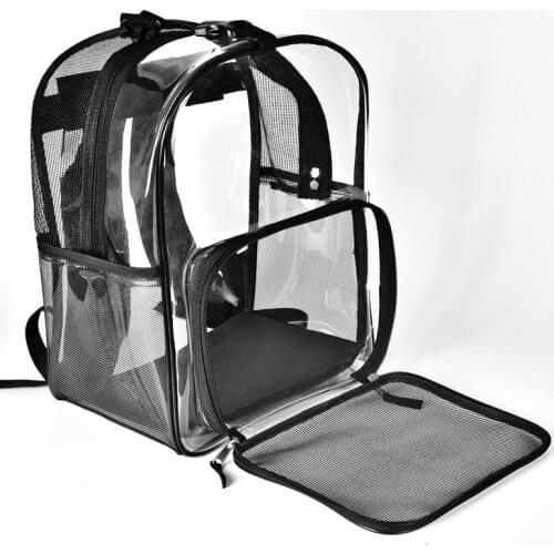 Transparent Pet Carriers Carrying for Cats Dogs Breathable Shoulder Bag Backpack Travel Space Capsul Pet Products