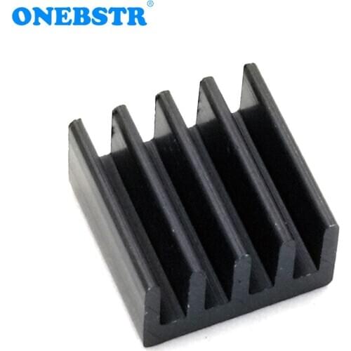 Electronic Chip Cooling Radiator 8.8X8.8X5mm Aluminum Routing Heatsink For Reprap A4988 Driver 3D Printer Parts Free Shipping