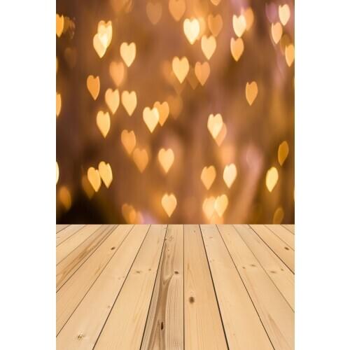 VinylBDS Photography Background Kids Photography Backdrops Bokeh Shimmer and Shine Wedding Backdrop Wooden Floor Backgrounds