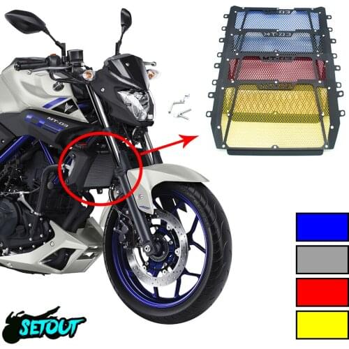 For Yamaha MT-03 MT-25 MT03 MT25 FZ03 2015 2016 2017 2018 2019 2020 motorcycle radiator guard grille guard radiator cover