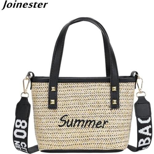 Women Straw Bag Summer Mini Handbags соломенная сумка Shoulder Bag for Girls Casual Beach Totes Bohemia Messenger Bags