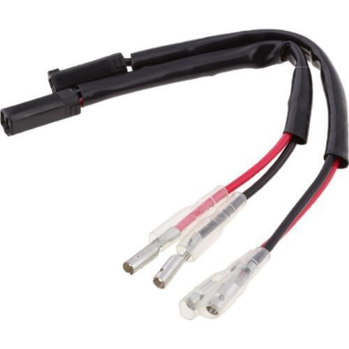 1 Pair Motorcycle Turn Signal Wiring Adapter Plug Kit Motorcycle Accessories for Suzuki GSX1300R
