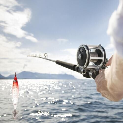 10.5cm 20g Tail Needle Design Octopus Squid Jigging Hook Artificial Fish Lure Sinking Wobblers Fishing Hard Bait Tackle Tool