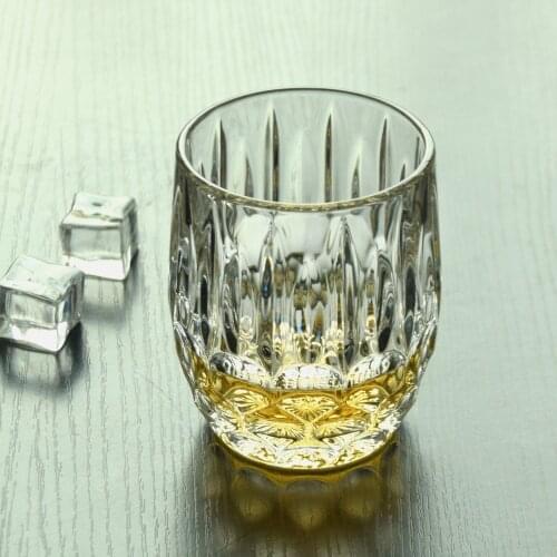 2 Pcs set high quality fashion home bar lead-free whiskey glass cups 200901-80