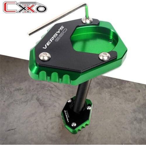 2021 motorcycle accessories Stand Extension plate For KAWASAKI VERSYS650 VERSYS 650 2015-2020 2021