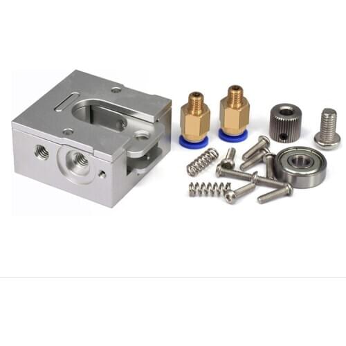 3D accessories reprap Bulldog extruder spare parts remote short range all metal J-head