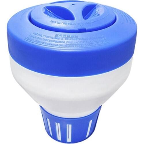 7 Inch Pool Spa Chlorine Bromine Chemical 3inch Tablet Tab Floater Dispenser For Swimming Pool